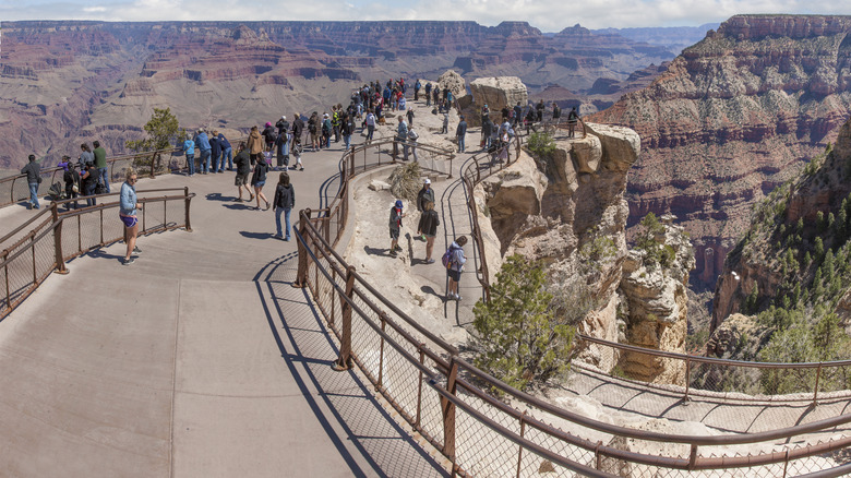 Mather Point at Grand Canyon National Park
