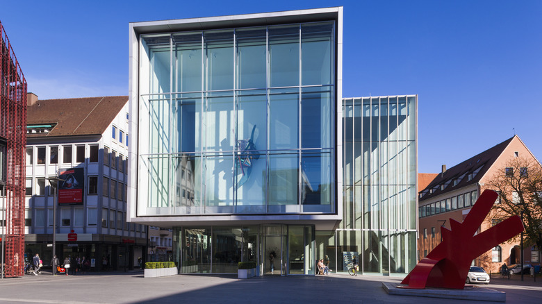 The exterior of Kunsthalle Weishaupt