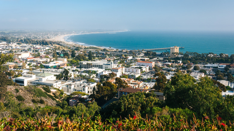 Aerial view of Ventura, California