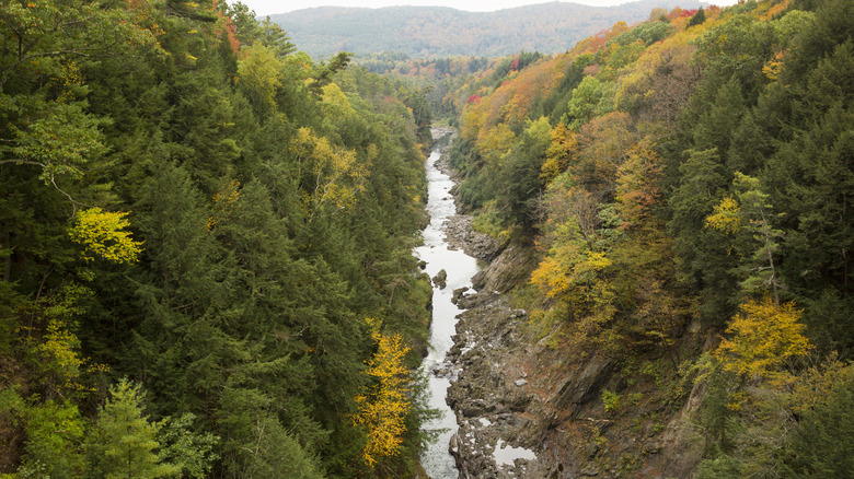 Quechee Gorge in Hartford, Vermont