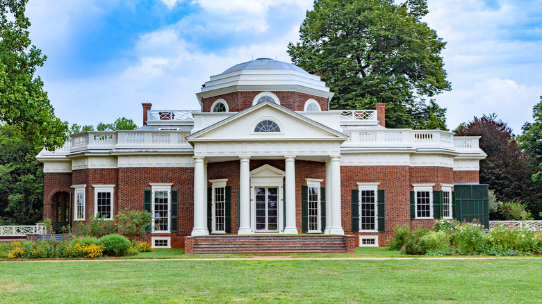 Thomas Jefferson's house, Monticello, in Charlottesville