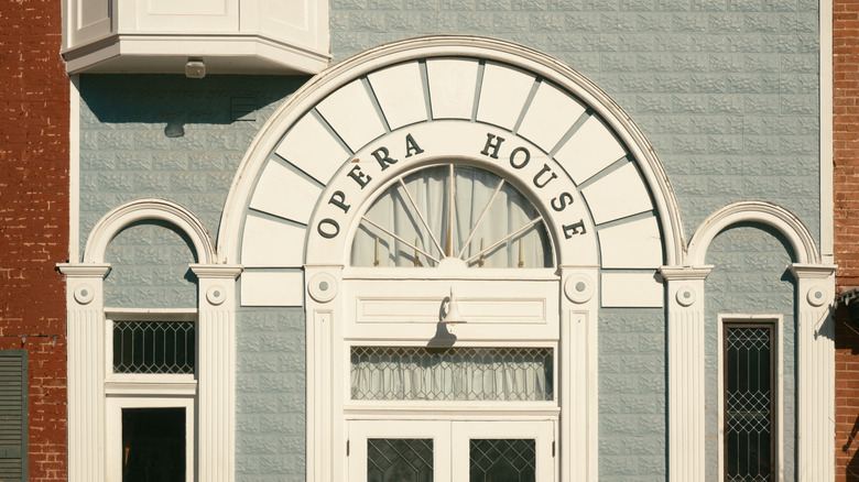The Shepherdstown Opera House in downtown Shepherdstown, West Virginia