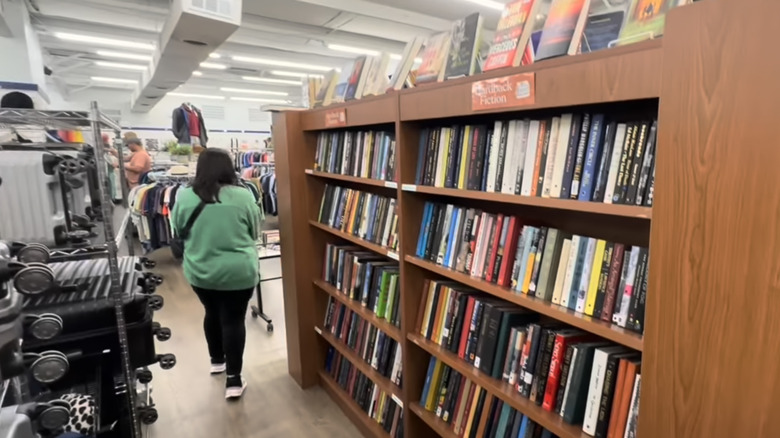 The inside of the Unclaimed Baggage center in Scottsboro, Alabama