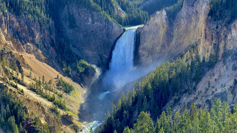 Lower Falls in the Grand Canyon of the Yellowstone