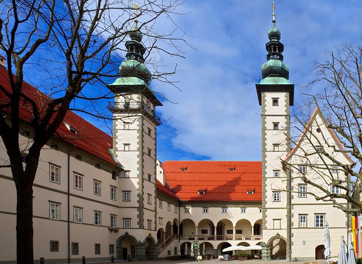 The Landhaus and the Emblem Halls