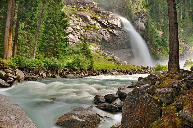 Krimmler Ache waterfall