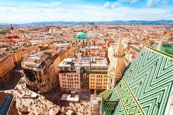 View from St. Stephen's Cathedral