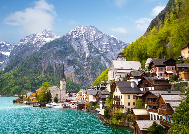 Hallstatt's Old Town and Market Square