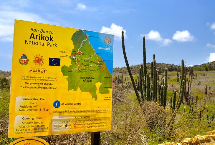 Explorer le parc national d'Arikok