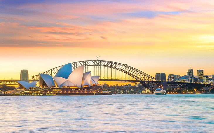 Sydney, Australia with the opera house in view