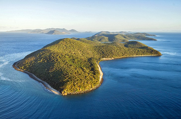 Aerial view of Orpheus Island
