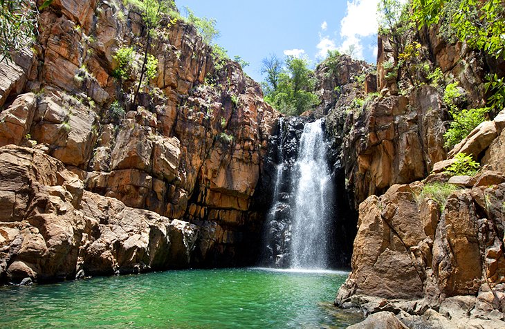 Waterfall in Katherine Gorge