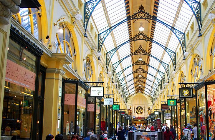 Arcade in Melbourne