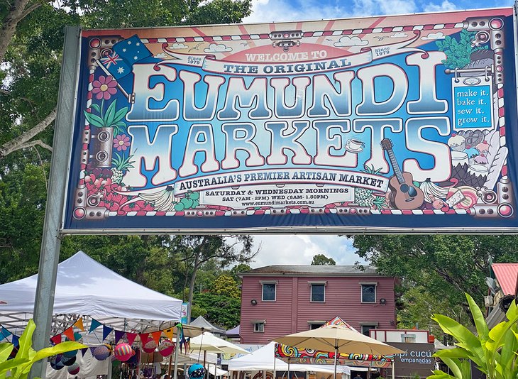 Breakfast at the Original Eumundi Markets
