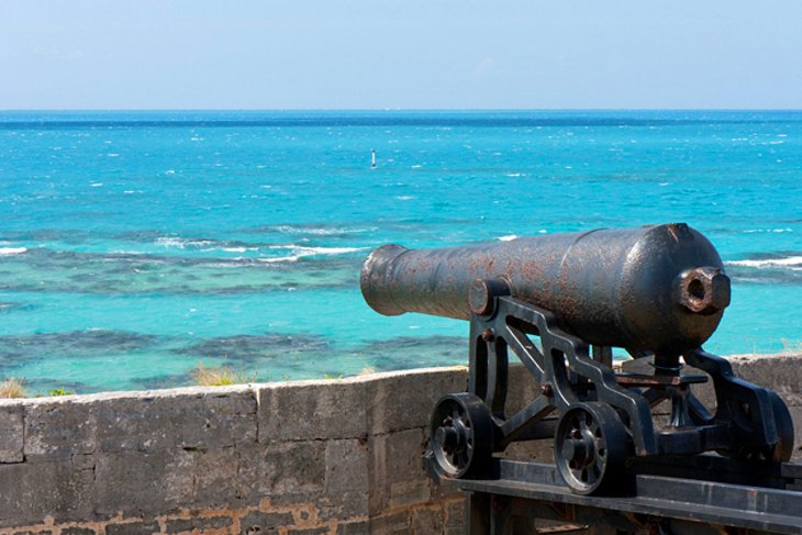 St. George's Island forts