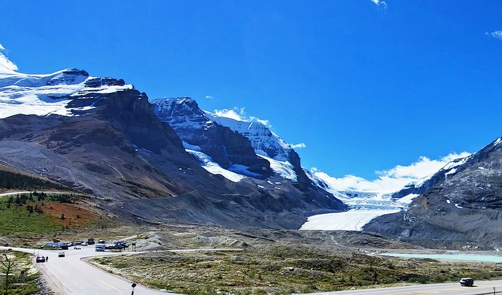 Icefields Parkway and the Columbia Icefield