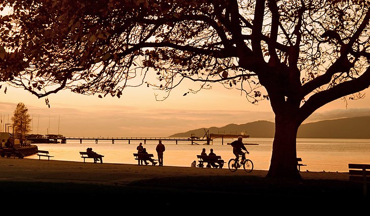 Sunset in Vancouver