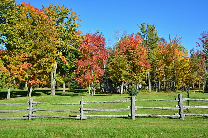 Bromont fall landscape 