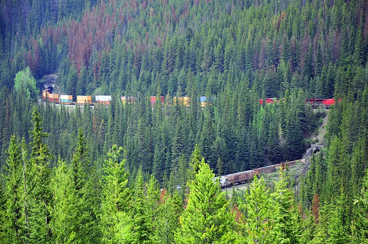 Kicking Horse Pass and the Spiral Tunnels