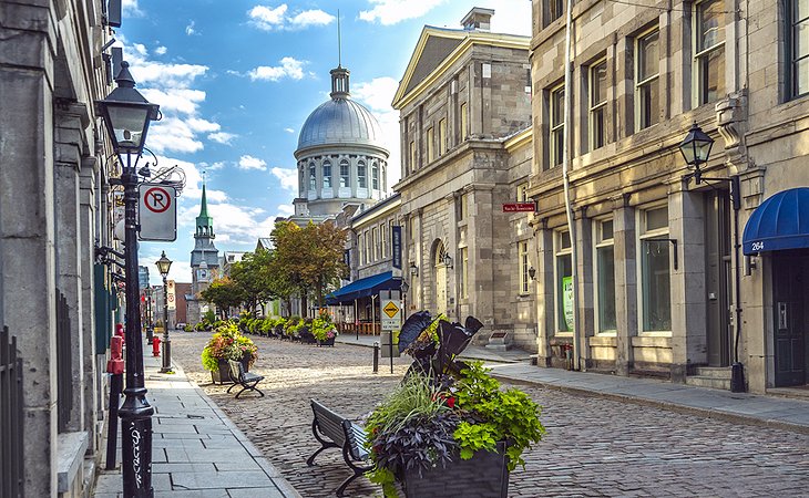 Street in Old Montreal