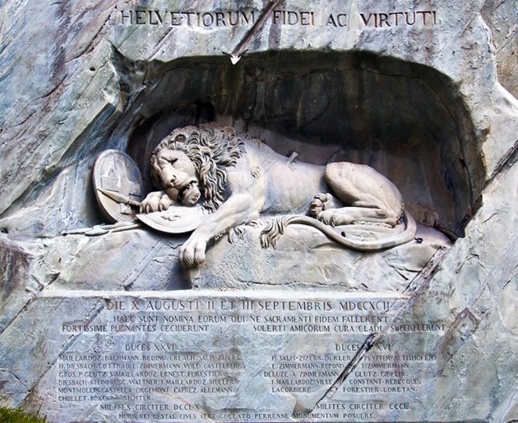 Löwendenkmal (Monument du Lion)