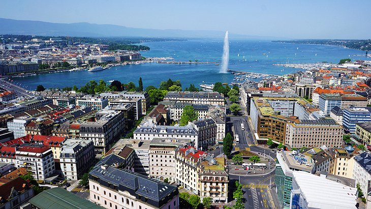 View over Geneva
