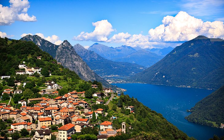 Lake Lugano and Ticino