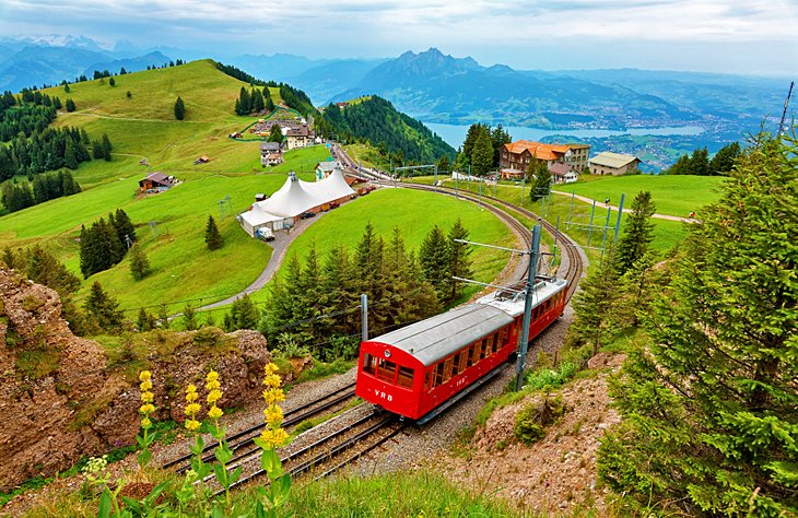 Railway on Mount Rigi