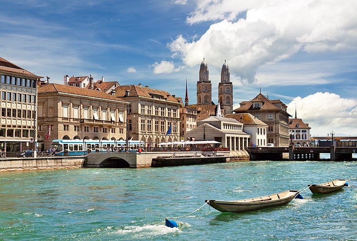 View of Limmat river