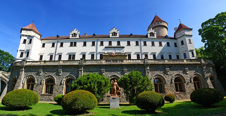 Château de Konopište et trophées de l'archiduc