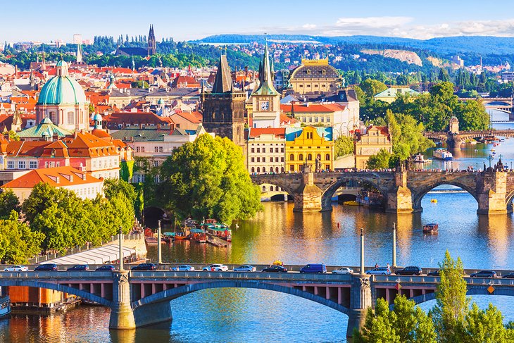 View over Prague