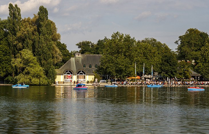 Lake in the English Garden