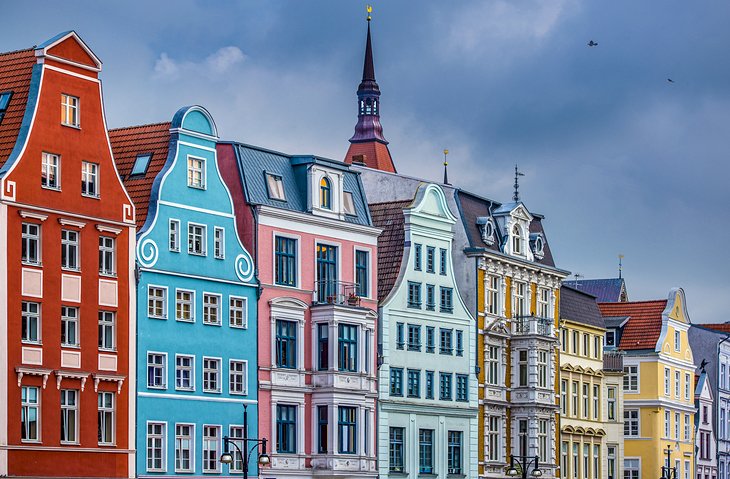 Historic buildings in Rostock