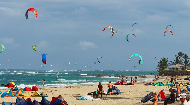 Kite Beach in the afternoon