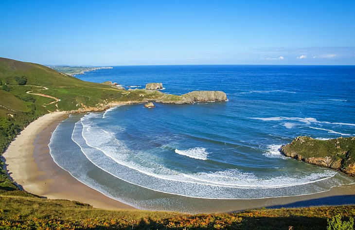 Playa de Torimbia, Asturias