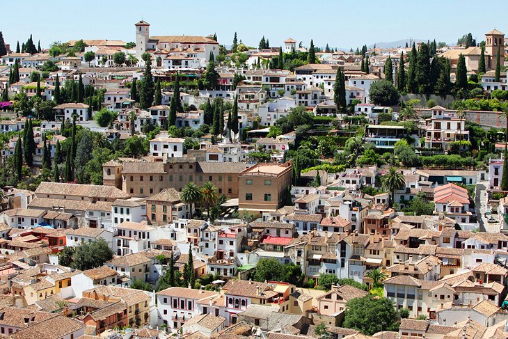 tourist spots in granada spain