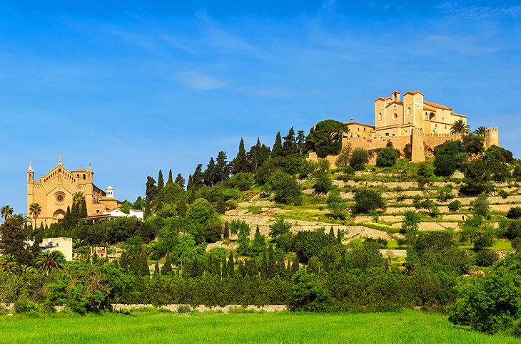 Churches overlooking Artà