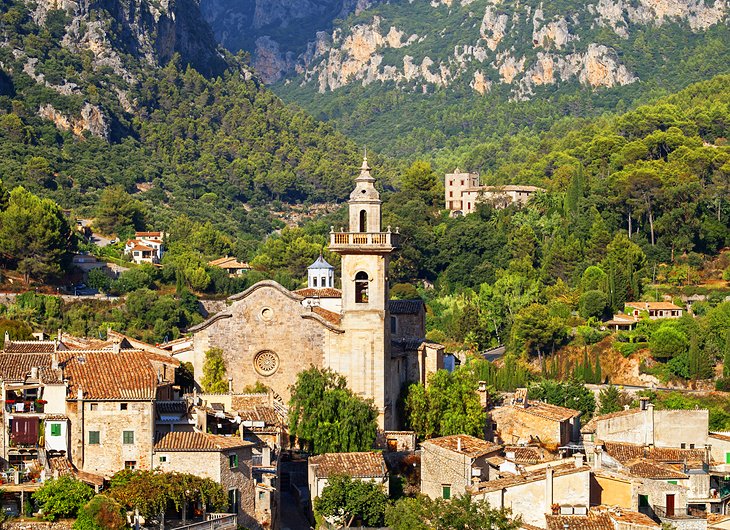 The Hilltop Town and Monastery of Valldemossa