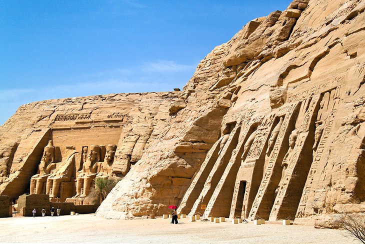 Abu Simbel's modern site