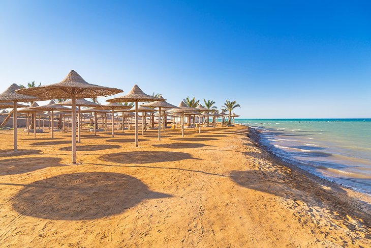 Beach at Hurghada