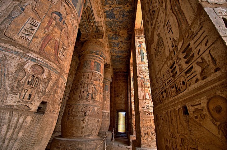 Medinet Habu heiroglyphs