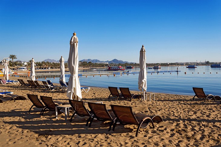 Naama Bay is the most important tourist area in Sharm El Sheikh