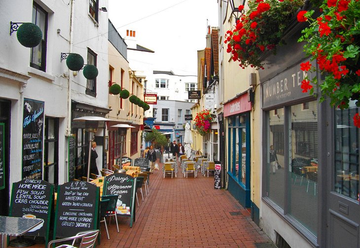 The Lanes and North Laine