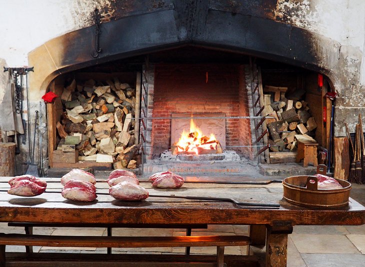 The Tudor Kitchens and Cellars