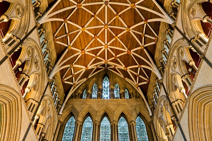 The Choir Aisle and the North Transept