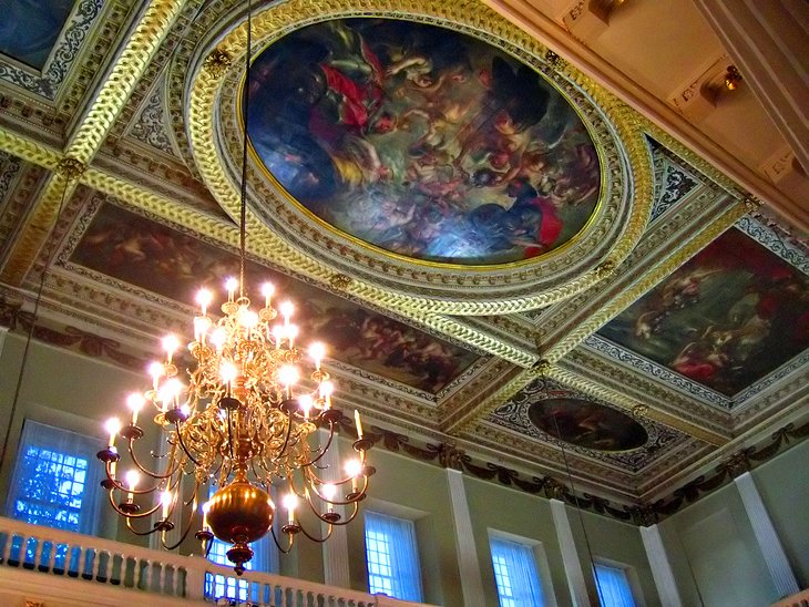 The Old Whitehall Palace and the Banqueting House