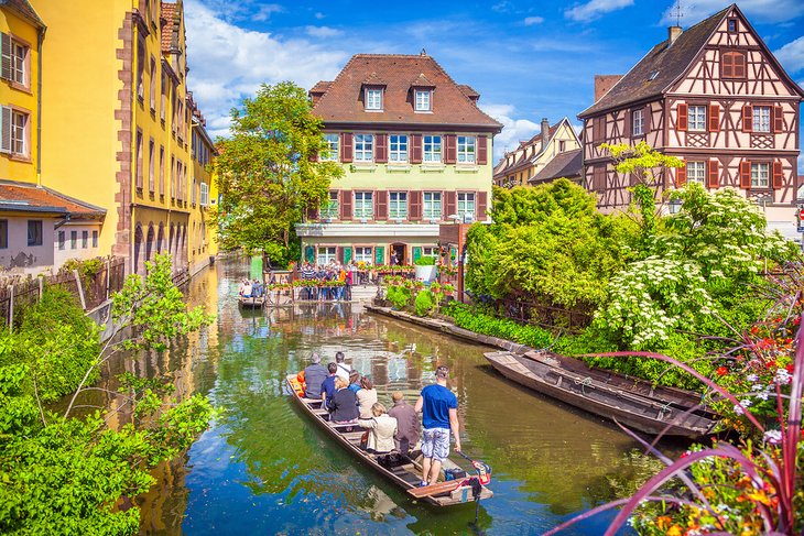 colmar france tourist map