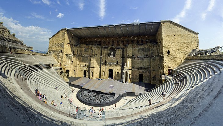 Ancient theater in Haut-Vaucluse