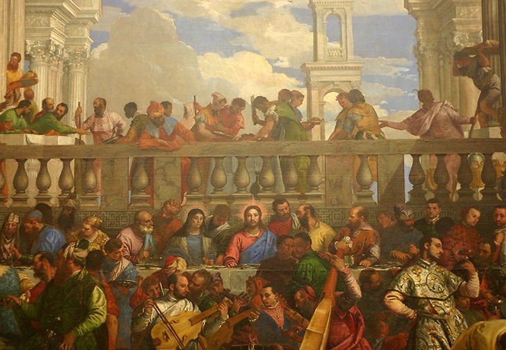 Les Noces de Cana by Veronese (Denon Wing, Room 711)