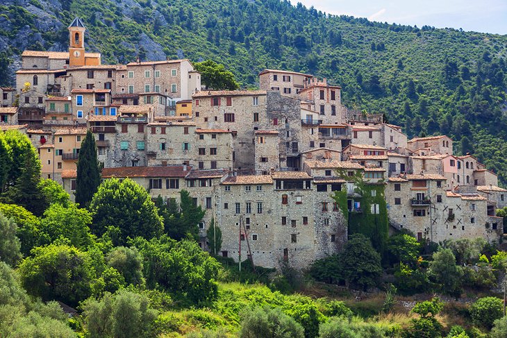 The perched village of Peillon